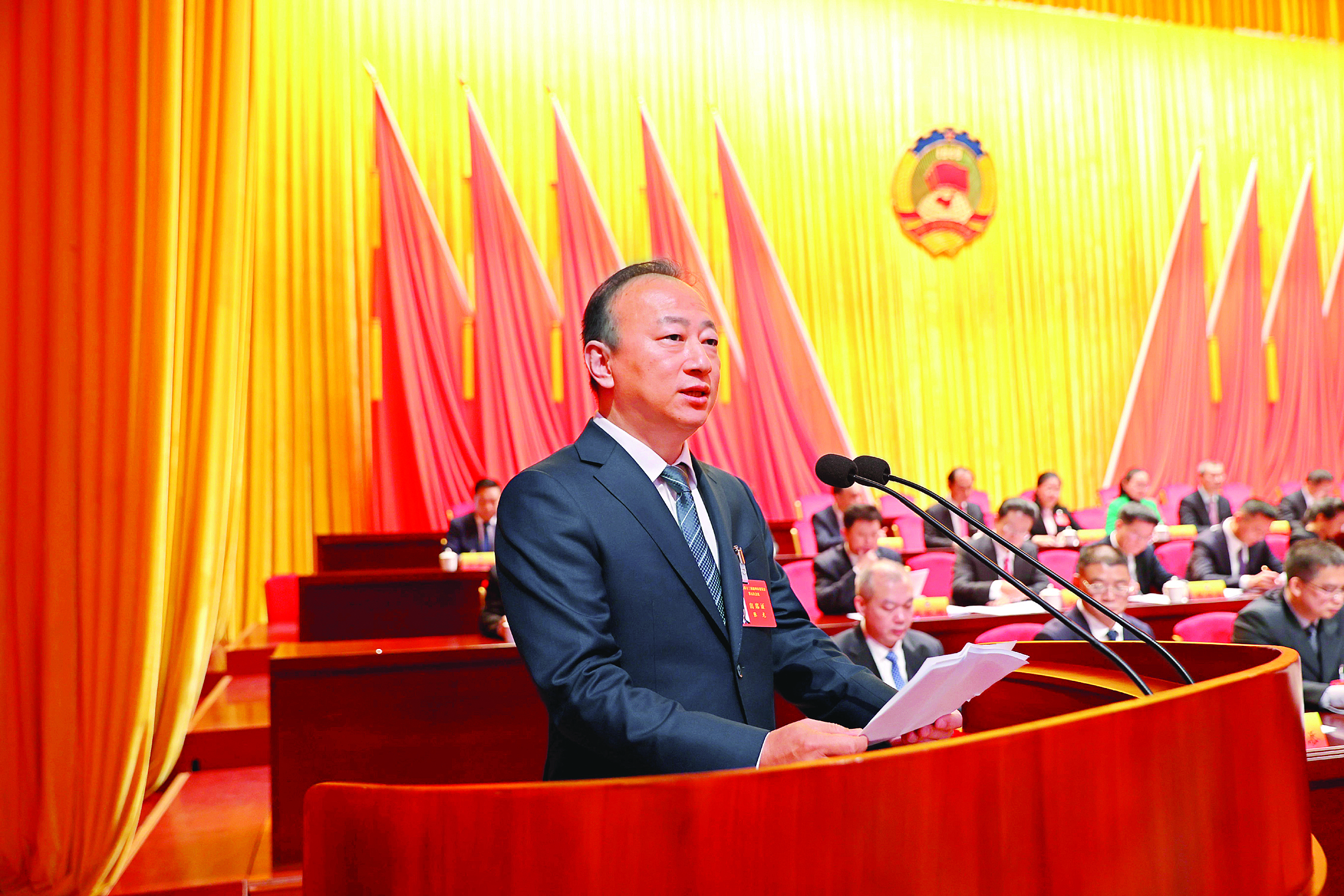     市政协委员、惠州市百利宏控股有限公司总裁、惠州市龙德科技有限公司董事长张 龙