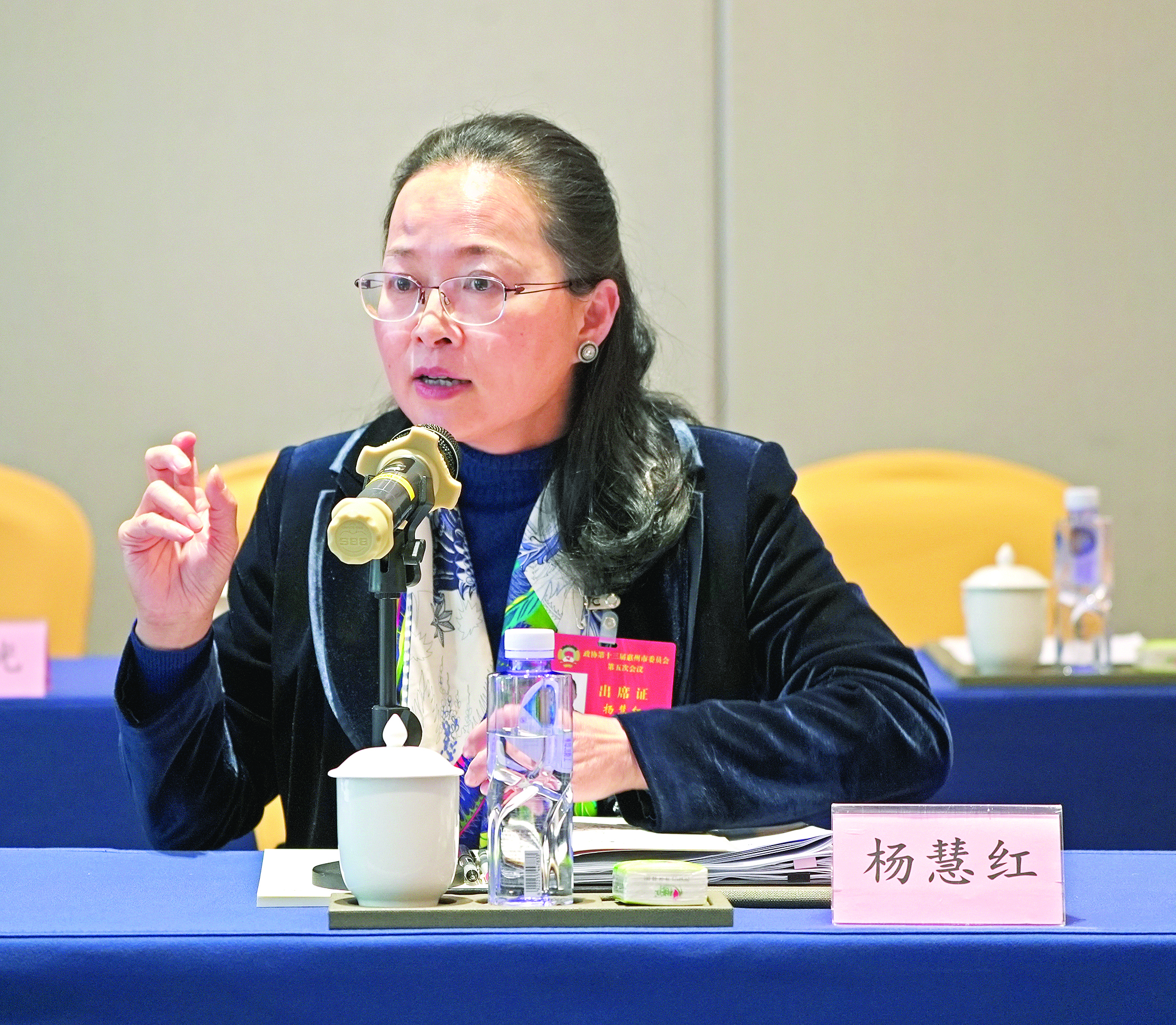     杨慧红。惠州日报记者周晨 摄