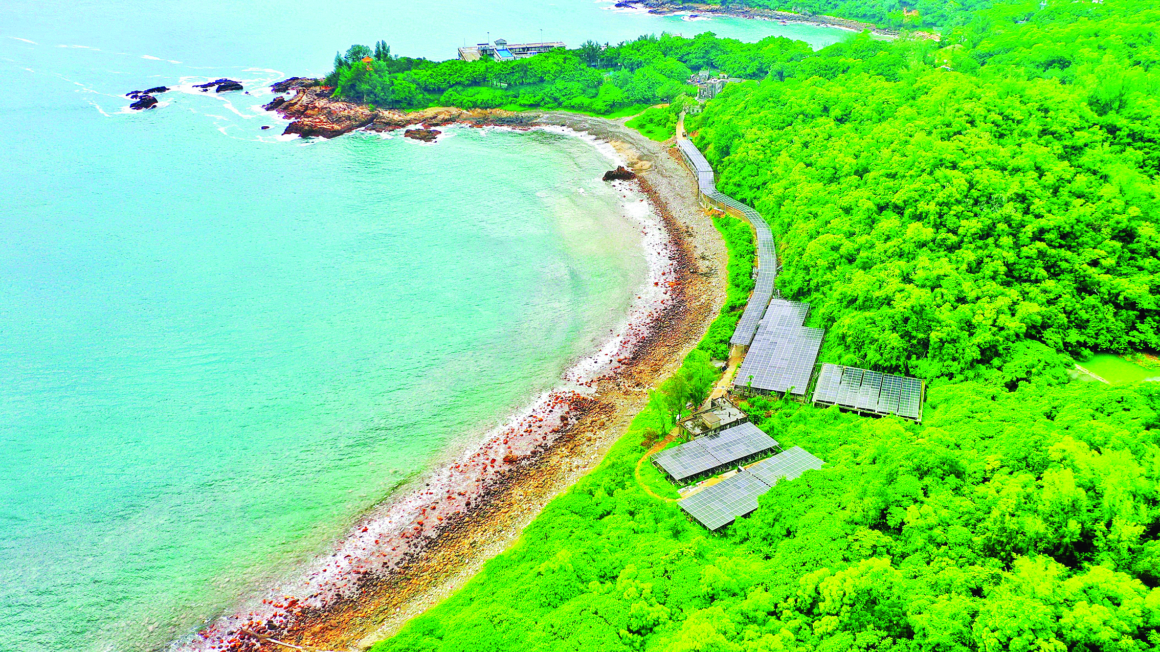 <p>    全省首个100%新能源多能互补海岛微电网。</p>