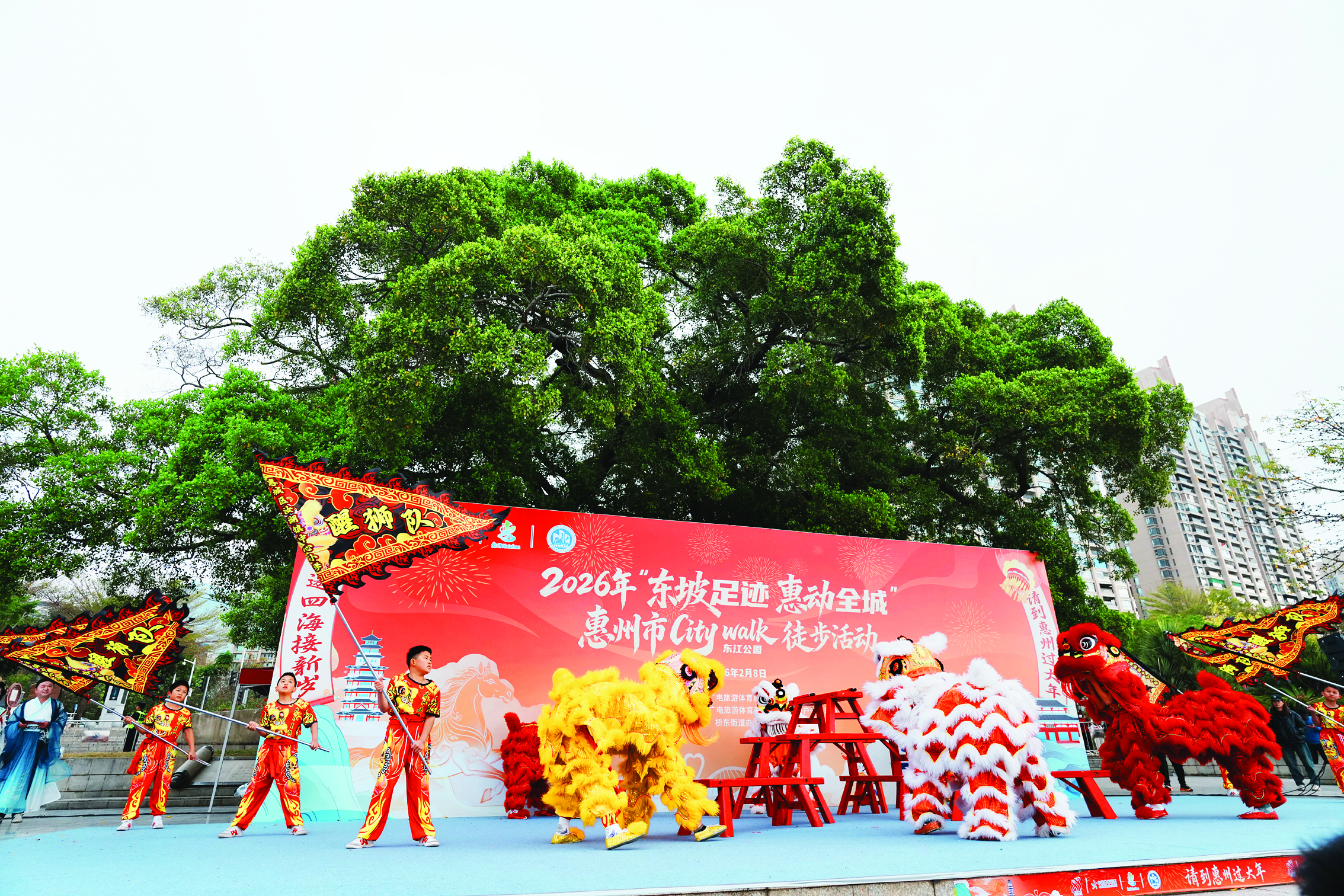     启动仪式兼具观赏性与文化味，充分展现了惠州的民俗特色与人文风采。