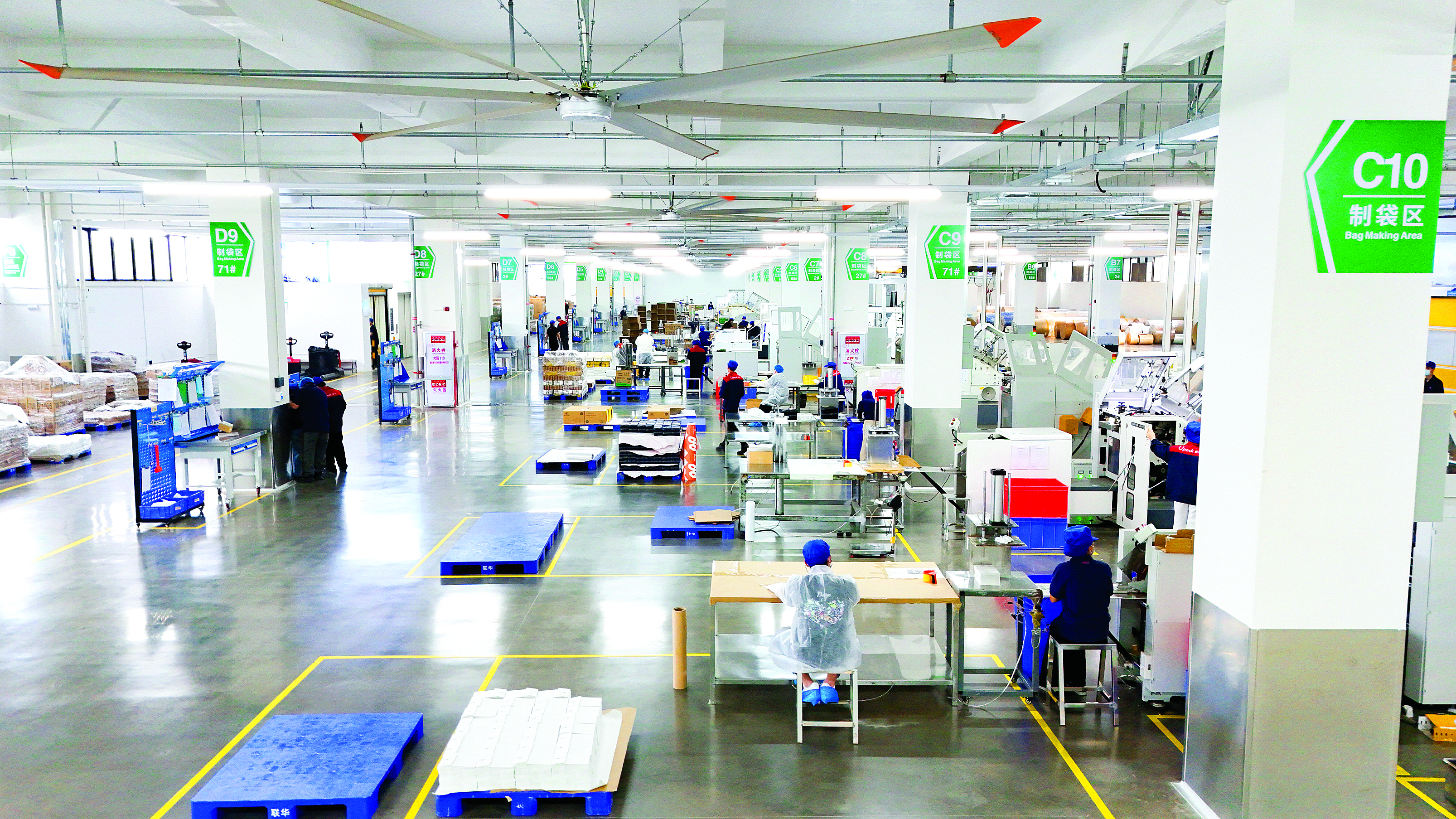     联华科技的生产车间。惠州日报记者李燕文 朱子旋 摄