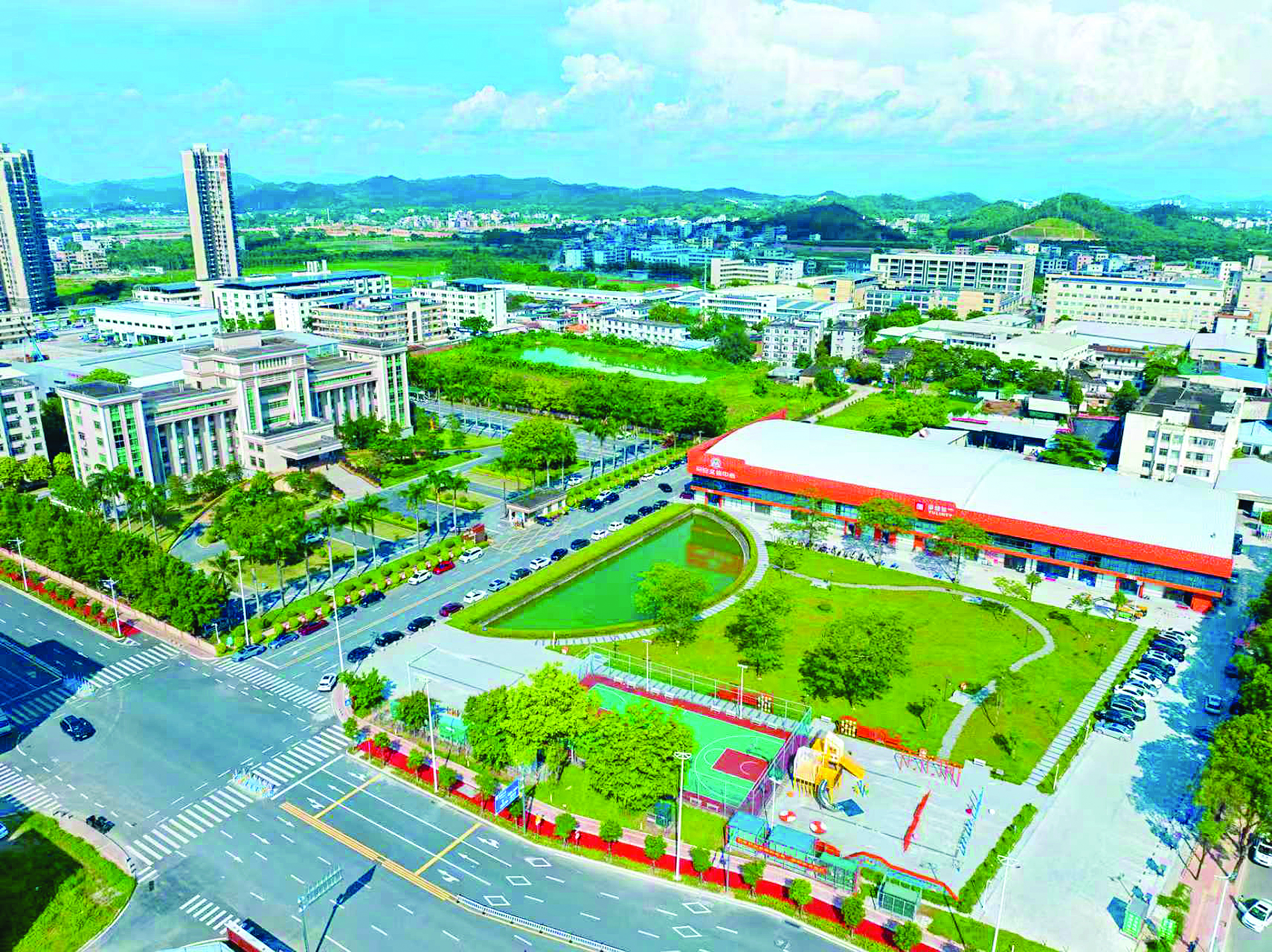     马安文体中心。图片由马安镇政府提供