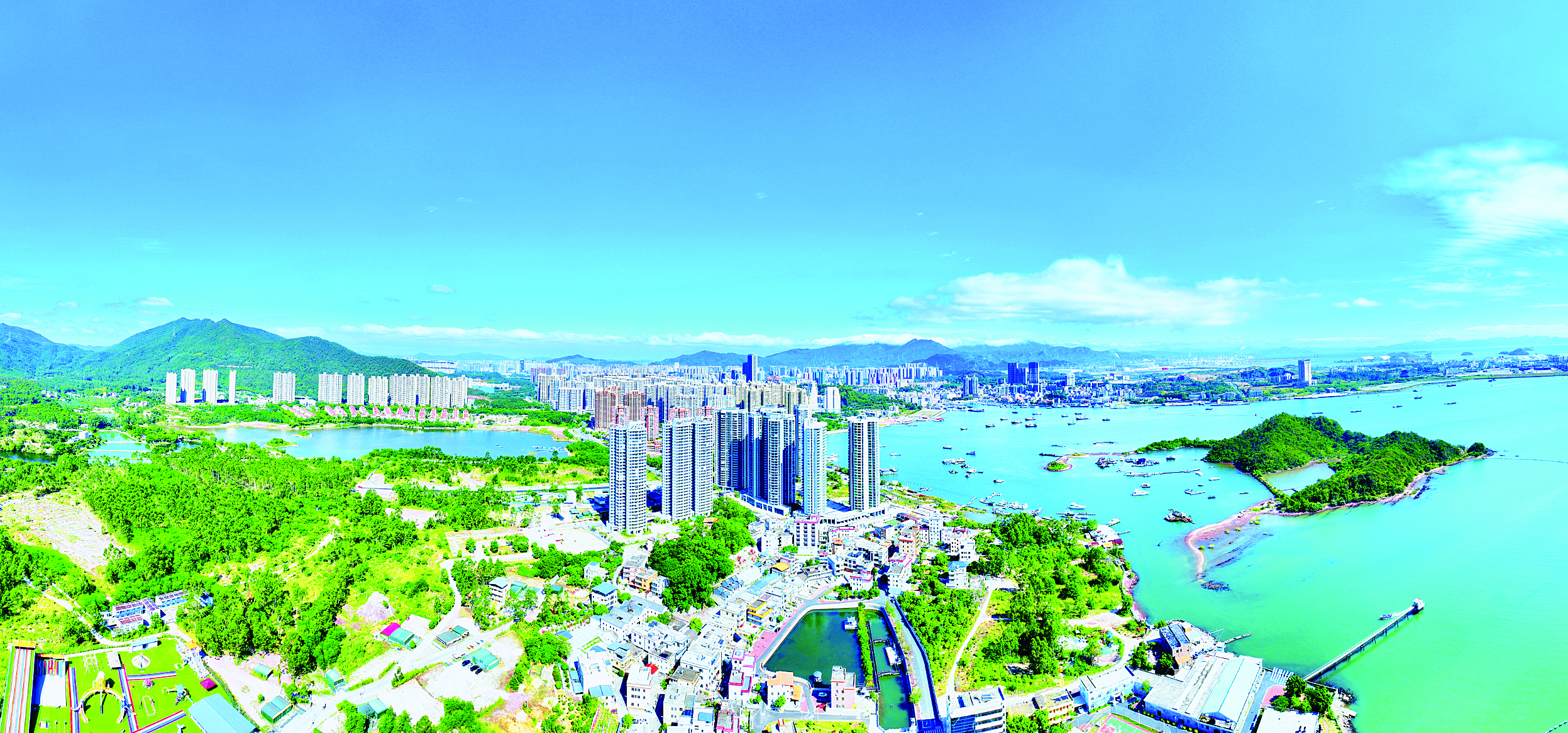     澳头滨海风光。惠州日报记者曾静妍 摄