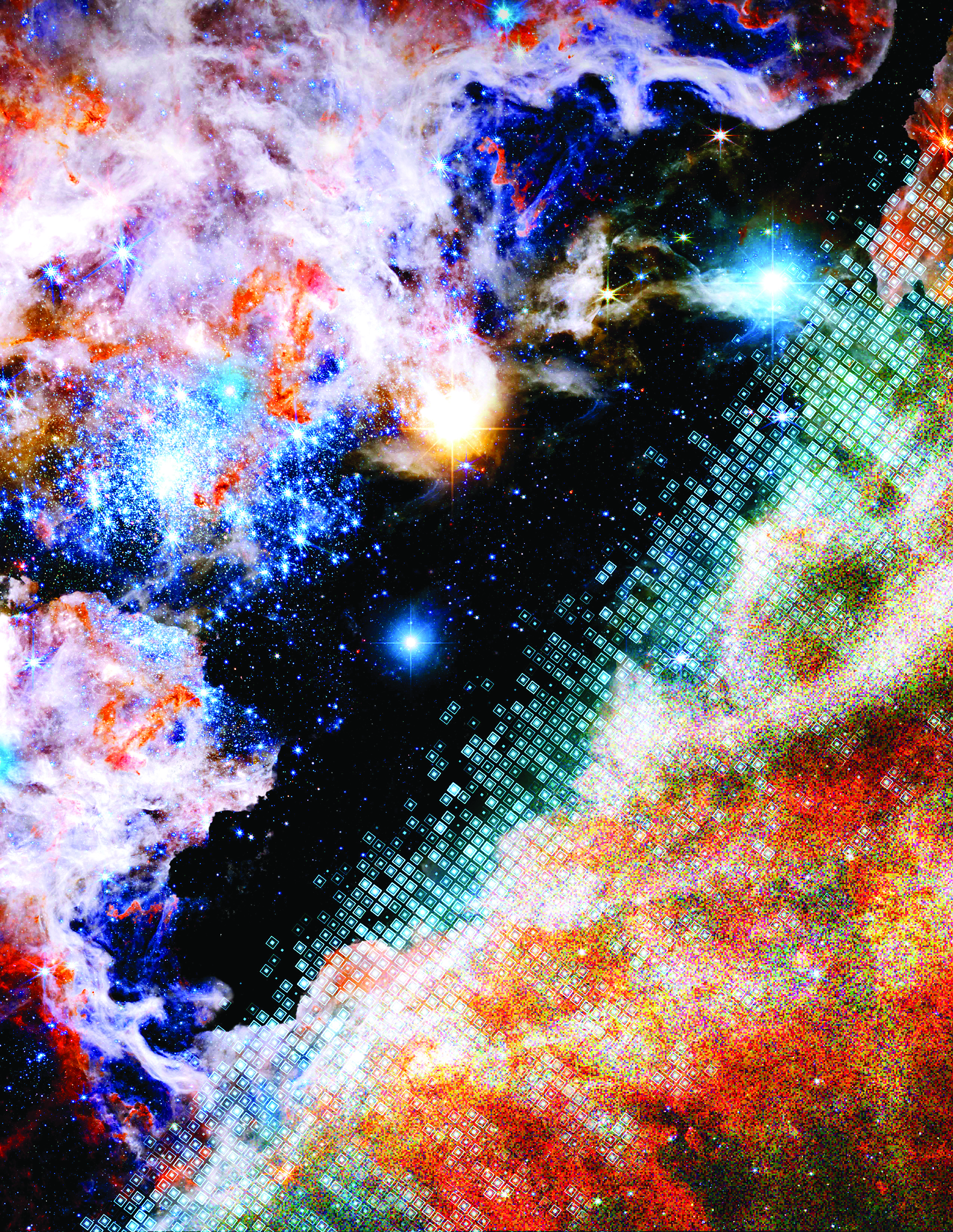     图为天文AI模型星衍概念图。新华社发