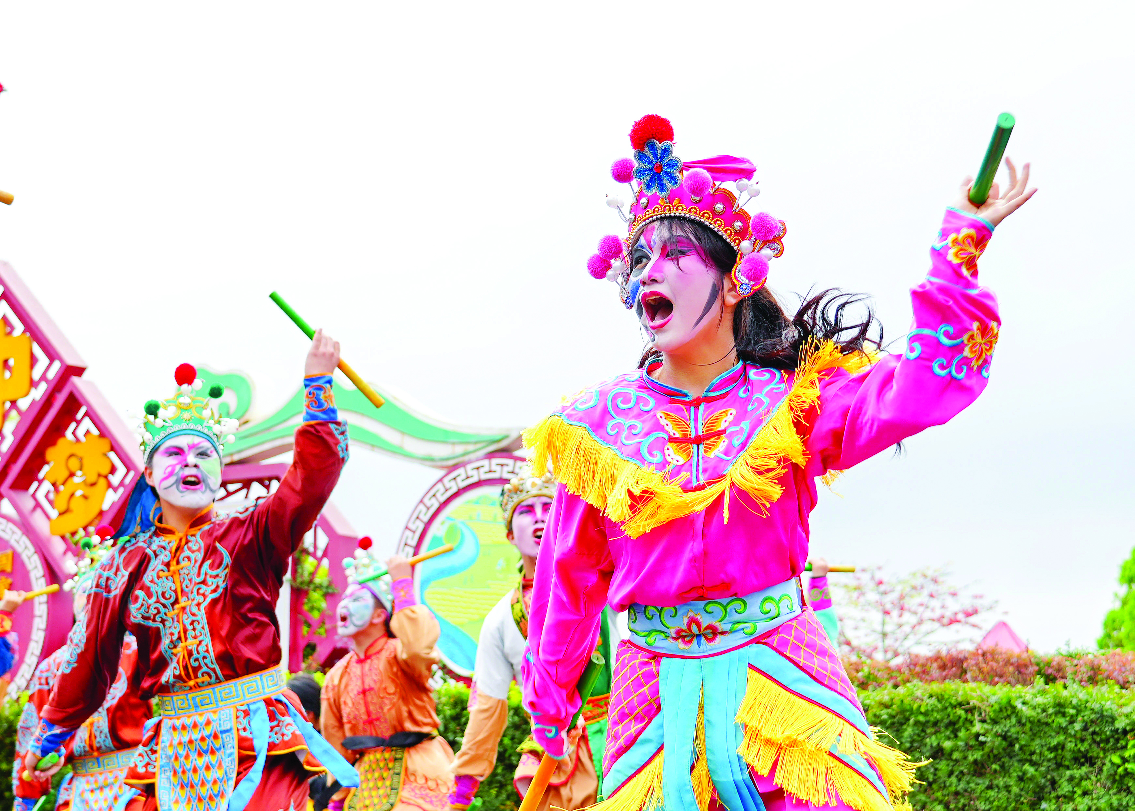 <p>    普宁英歌舞。</p>