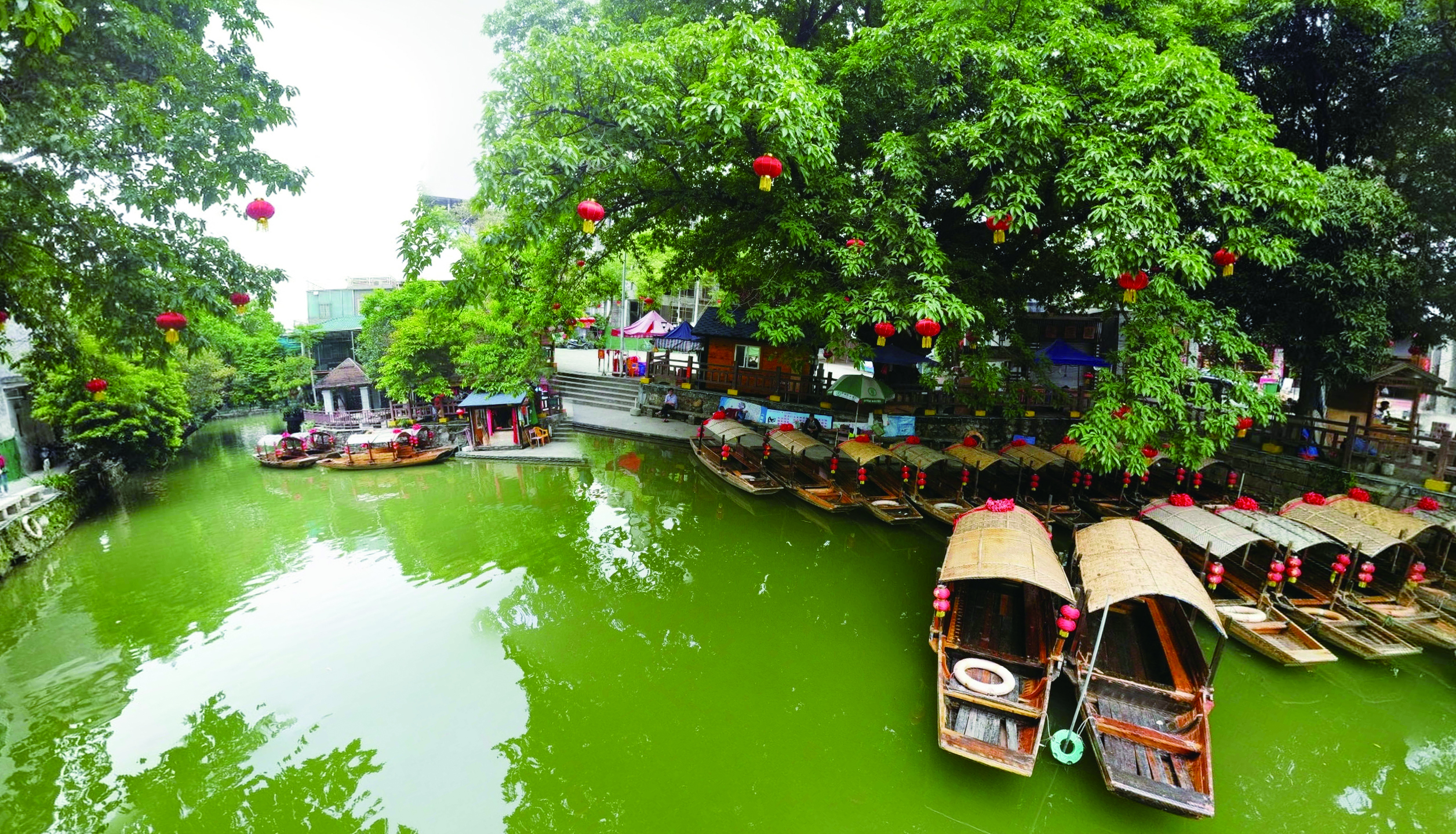     顺德逢简水乡正适合漫步。