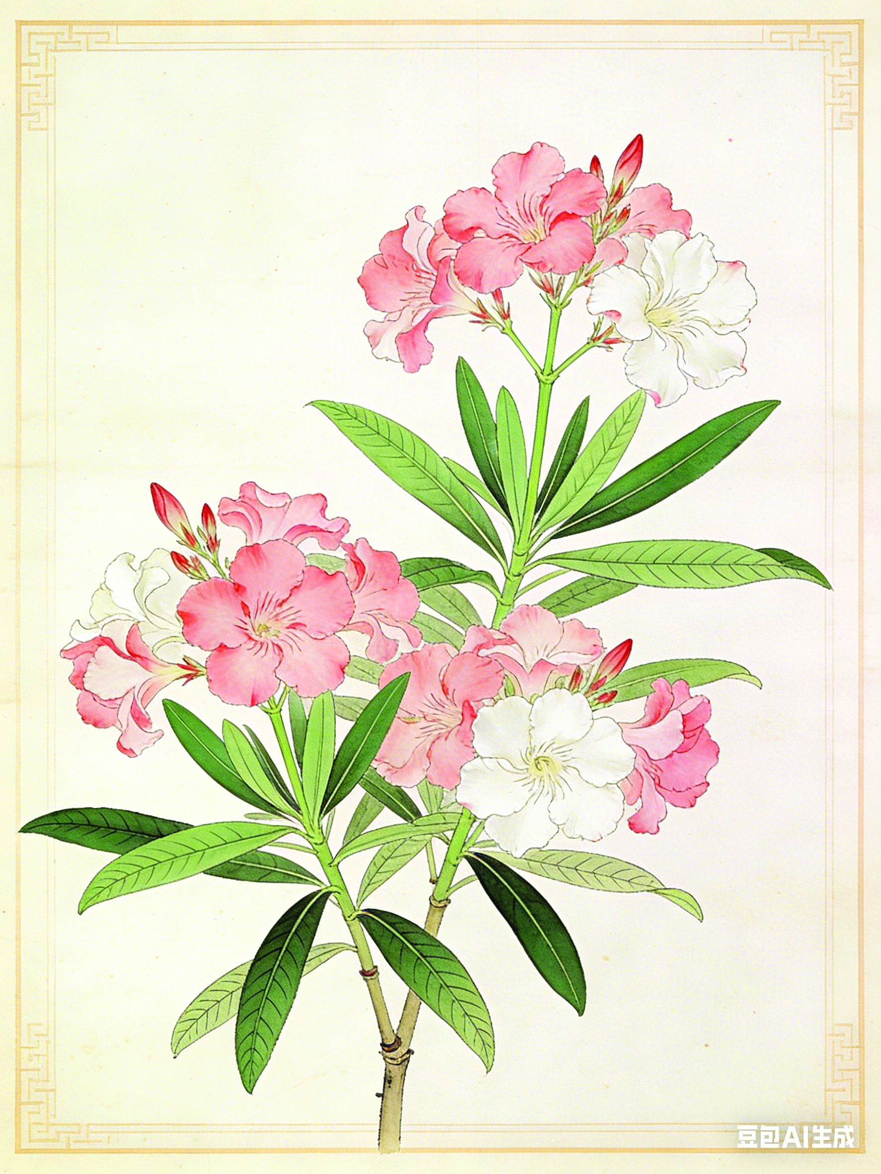 <p>    夹竹桃花。</p>