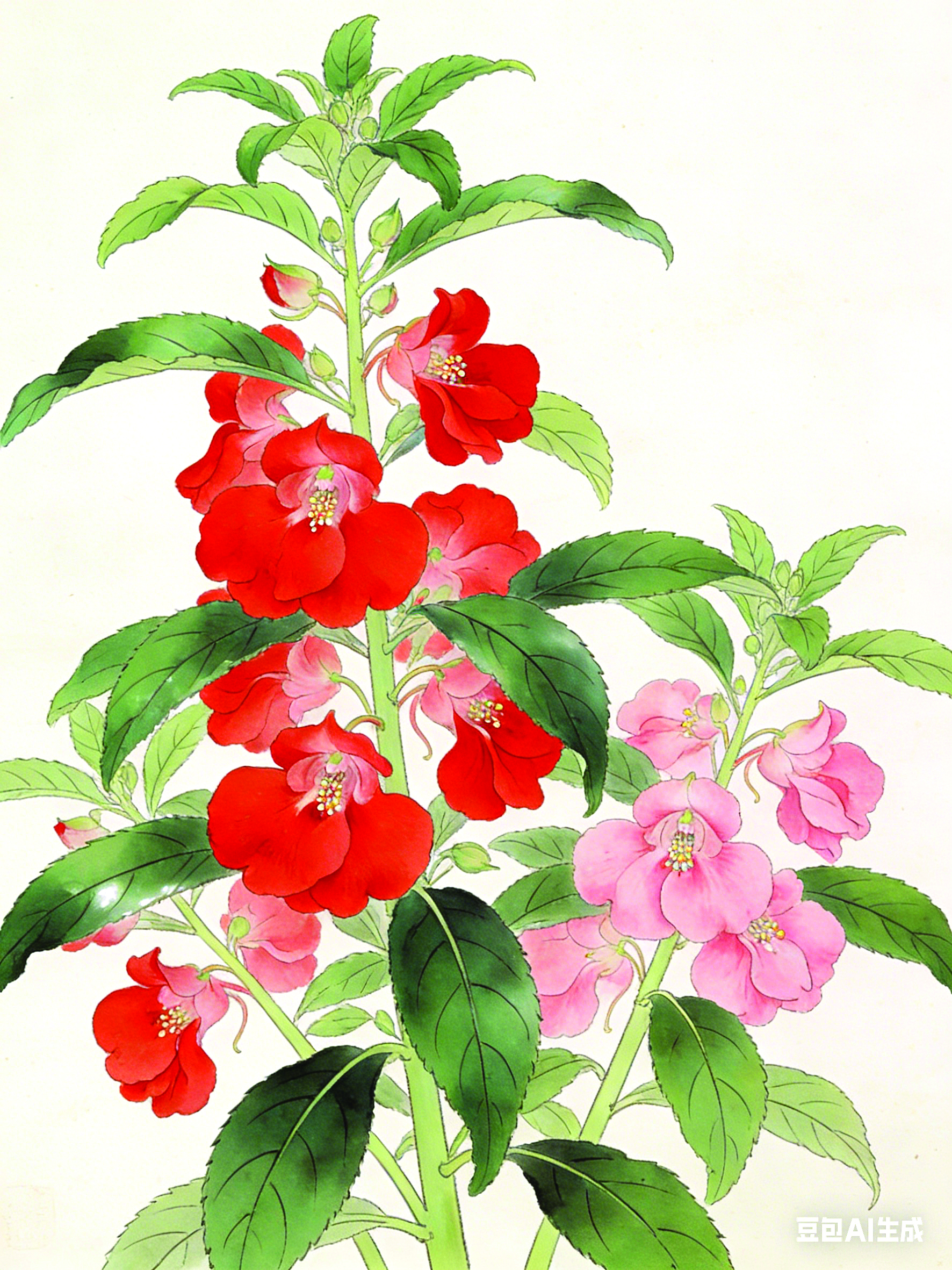 <p>    凤仙花。</p>