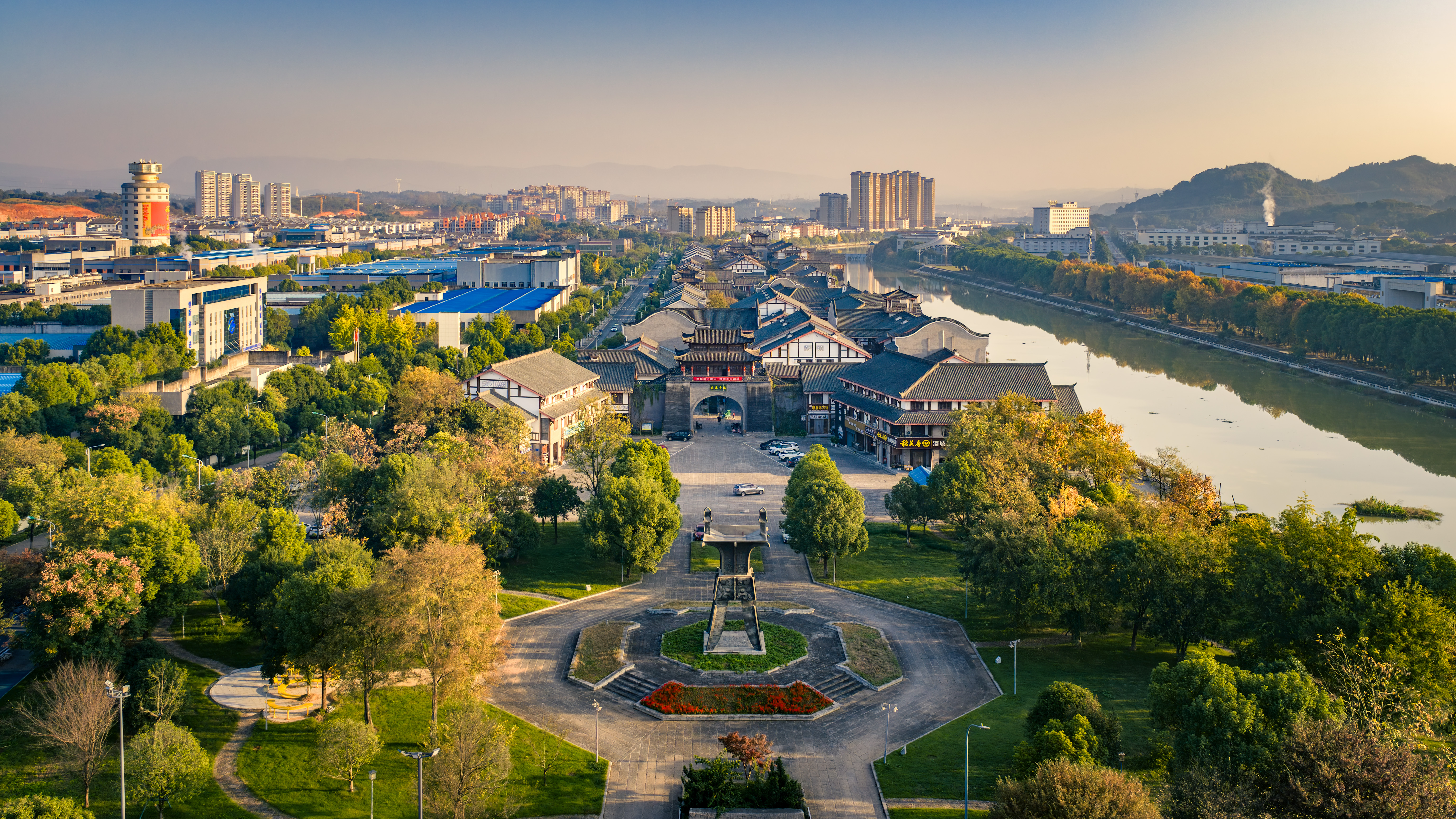 <p>    龙泉古镇。    龙泉镇人民政府供图</p>