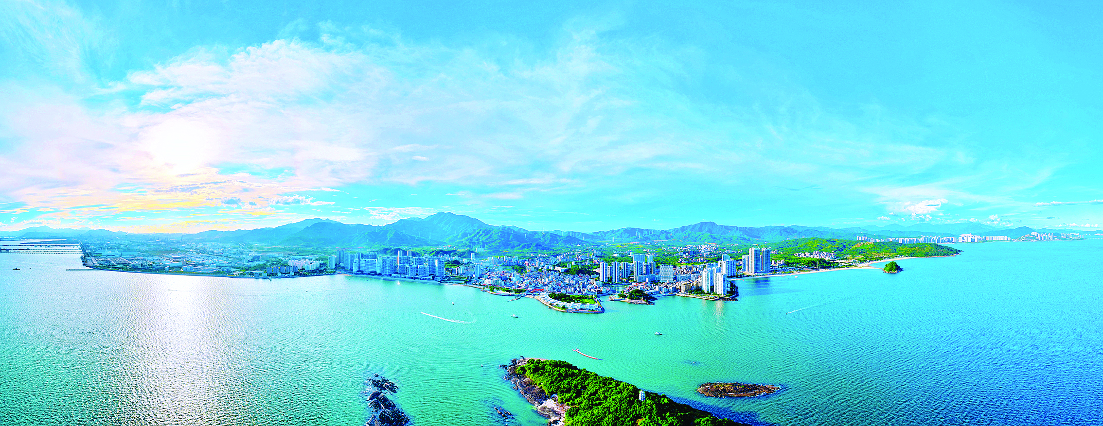     大亚湾霞涌风光。 惠州东江图片社供图