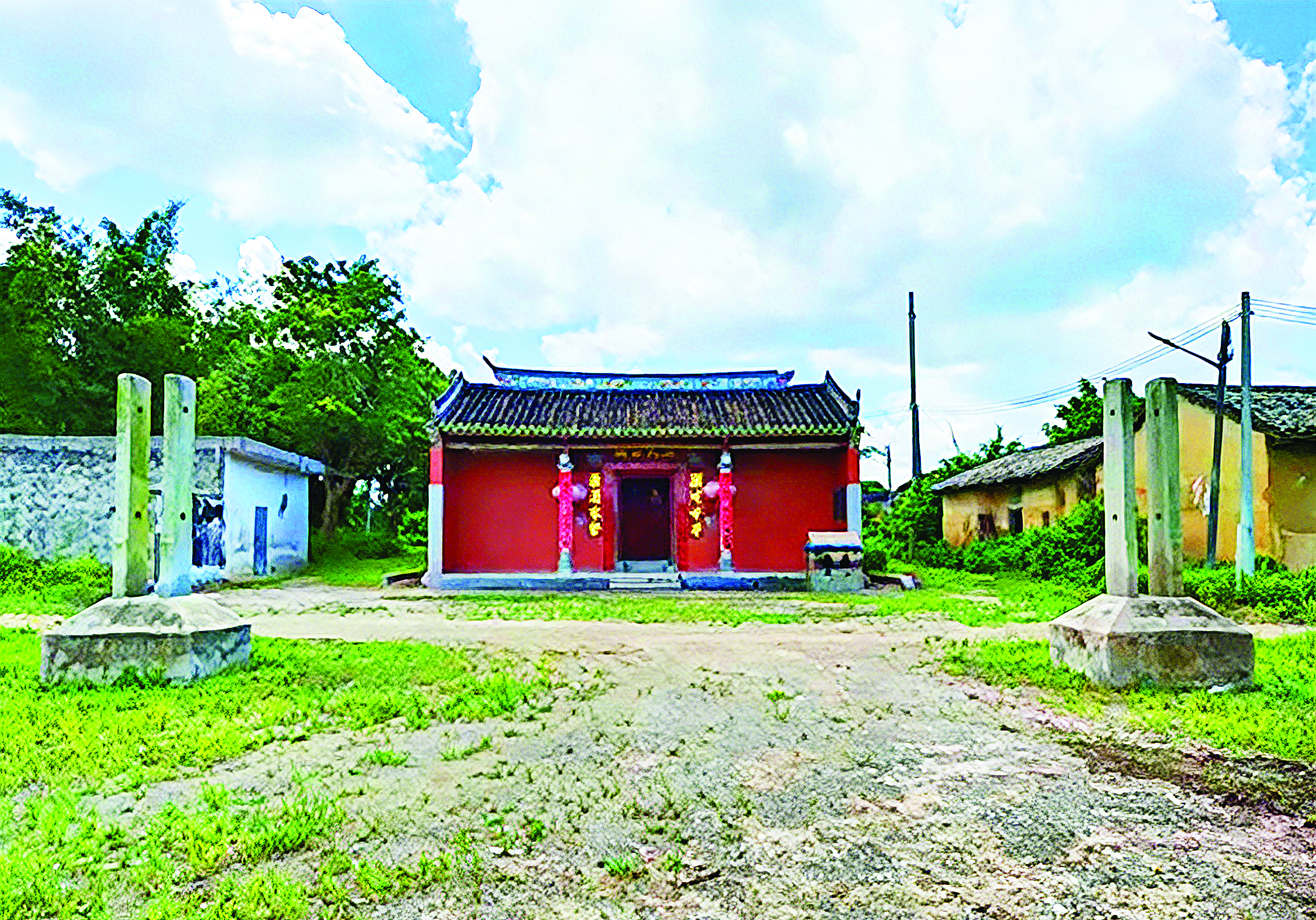     石屋寮陈氏宗祠。