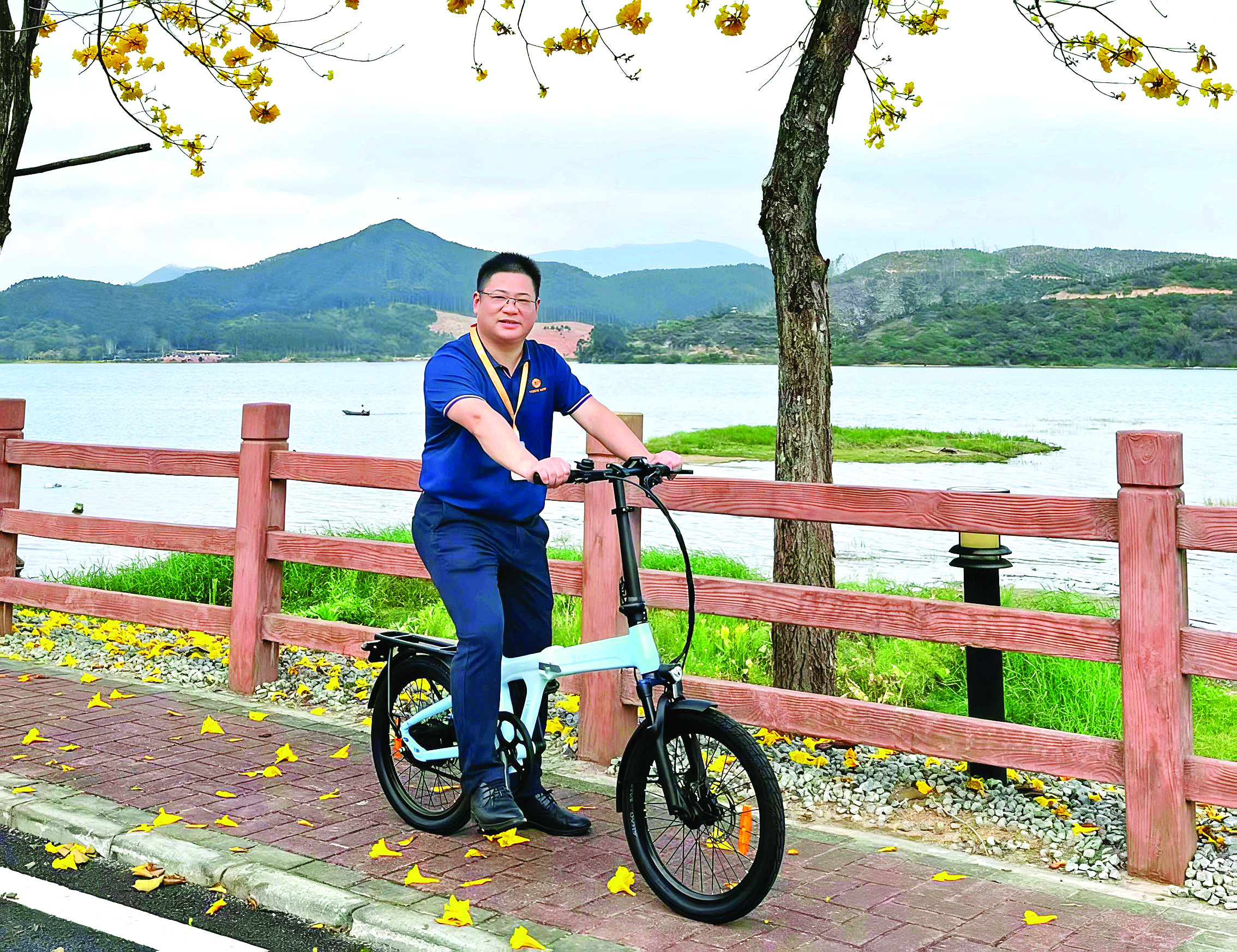     谢森初。惠州日报记者陈春惠 摄