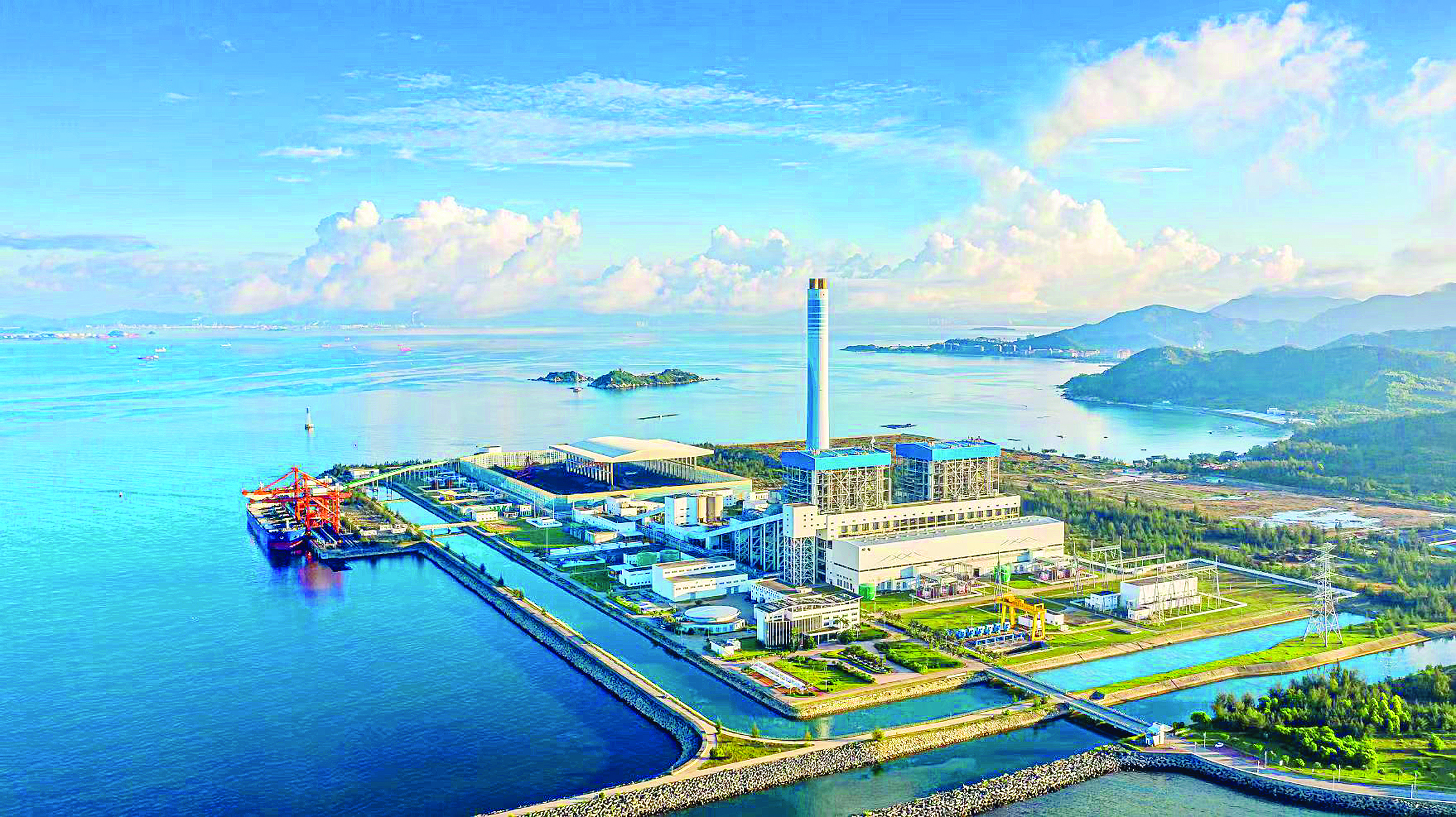     平海电厂。惠州东江图片社供图