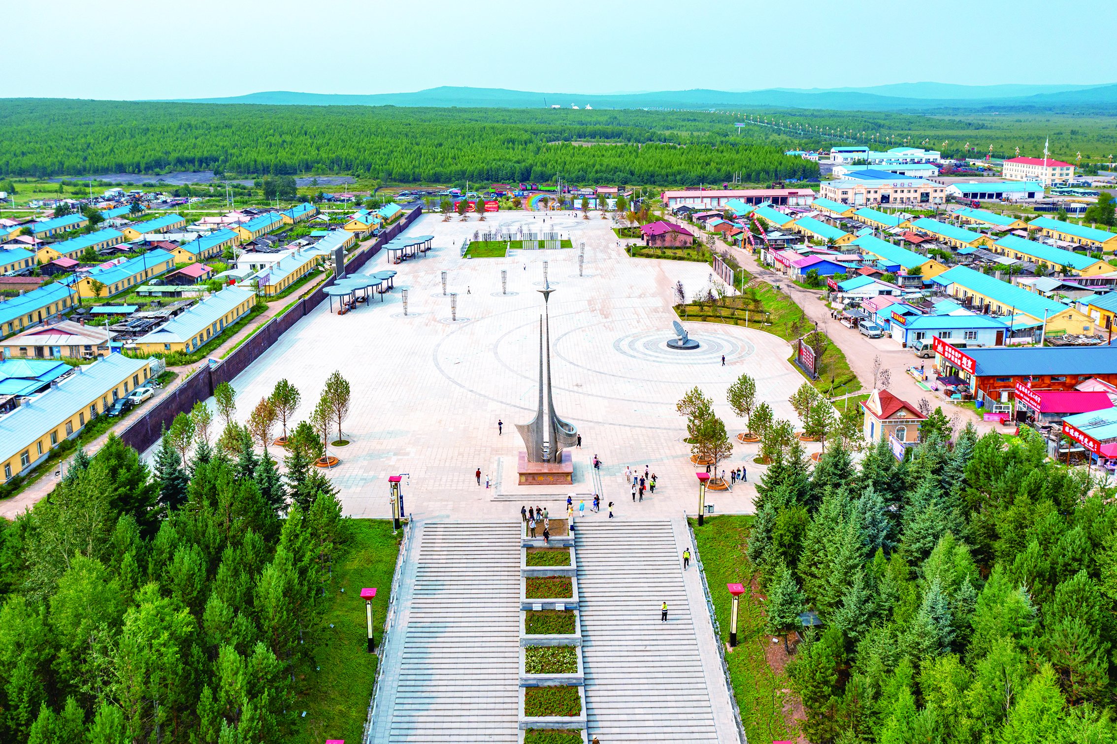<p>    漠河。</p>