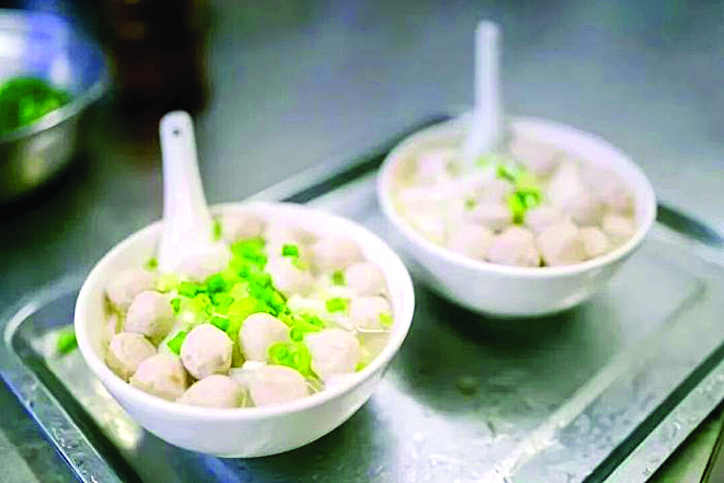 <p>    麻陂肉丸。</p>