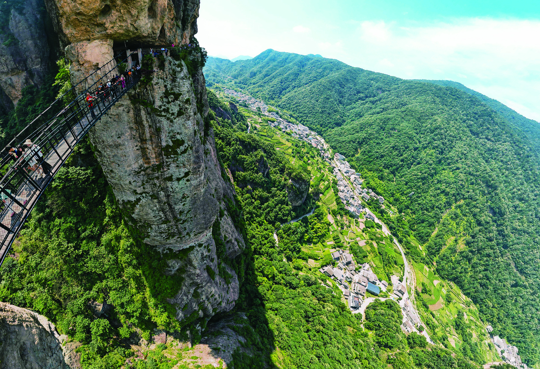     雄奇的雁荡山。