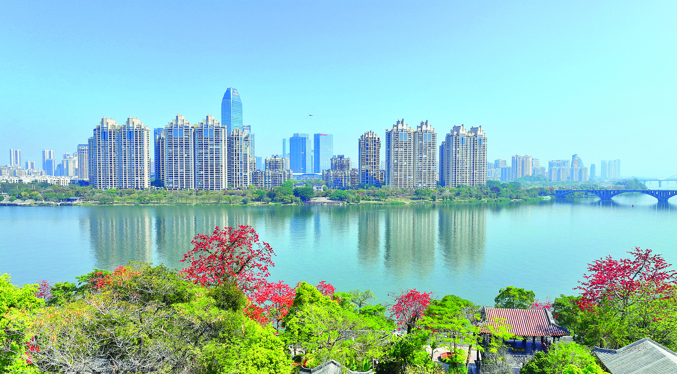 <p>    江北新貌。</p>