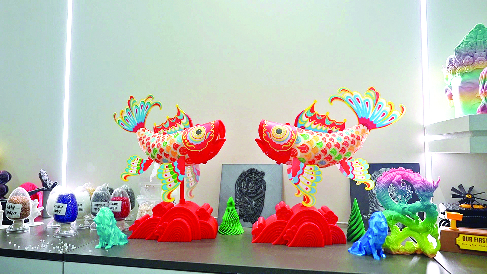     必应科技3D打印出来的成品展示。