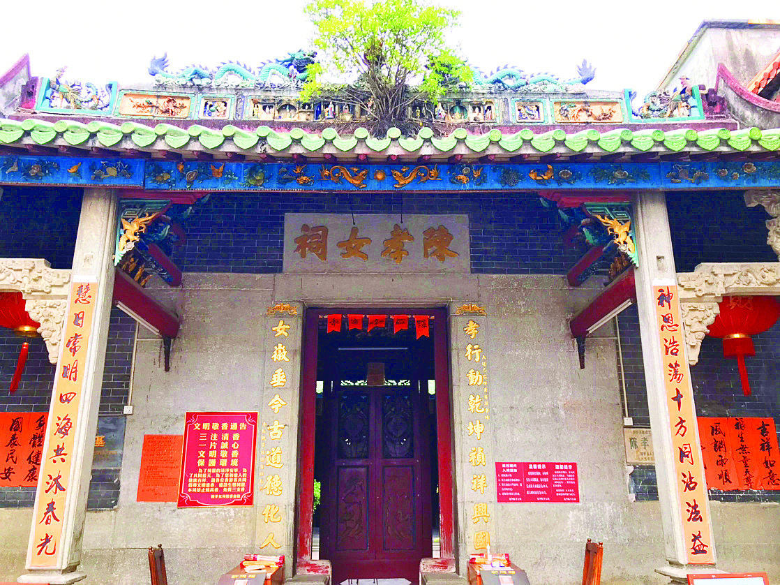     陈孝女祠。东江图片社供图