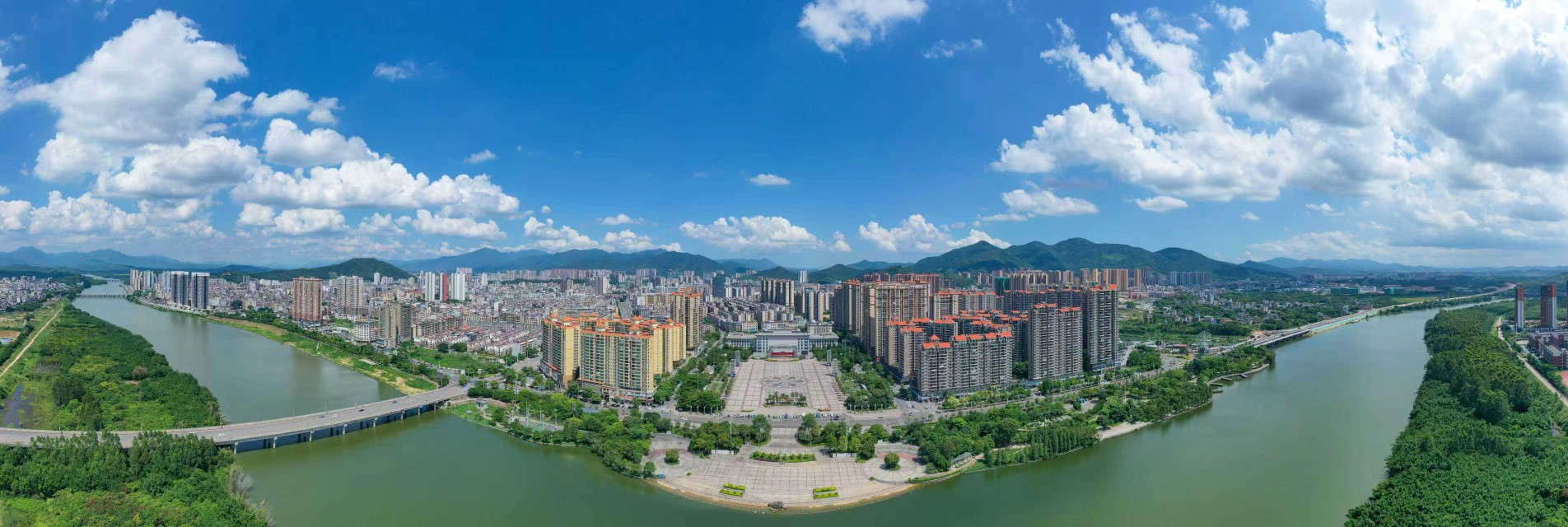 <p>惠东县城。</p>