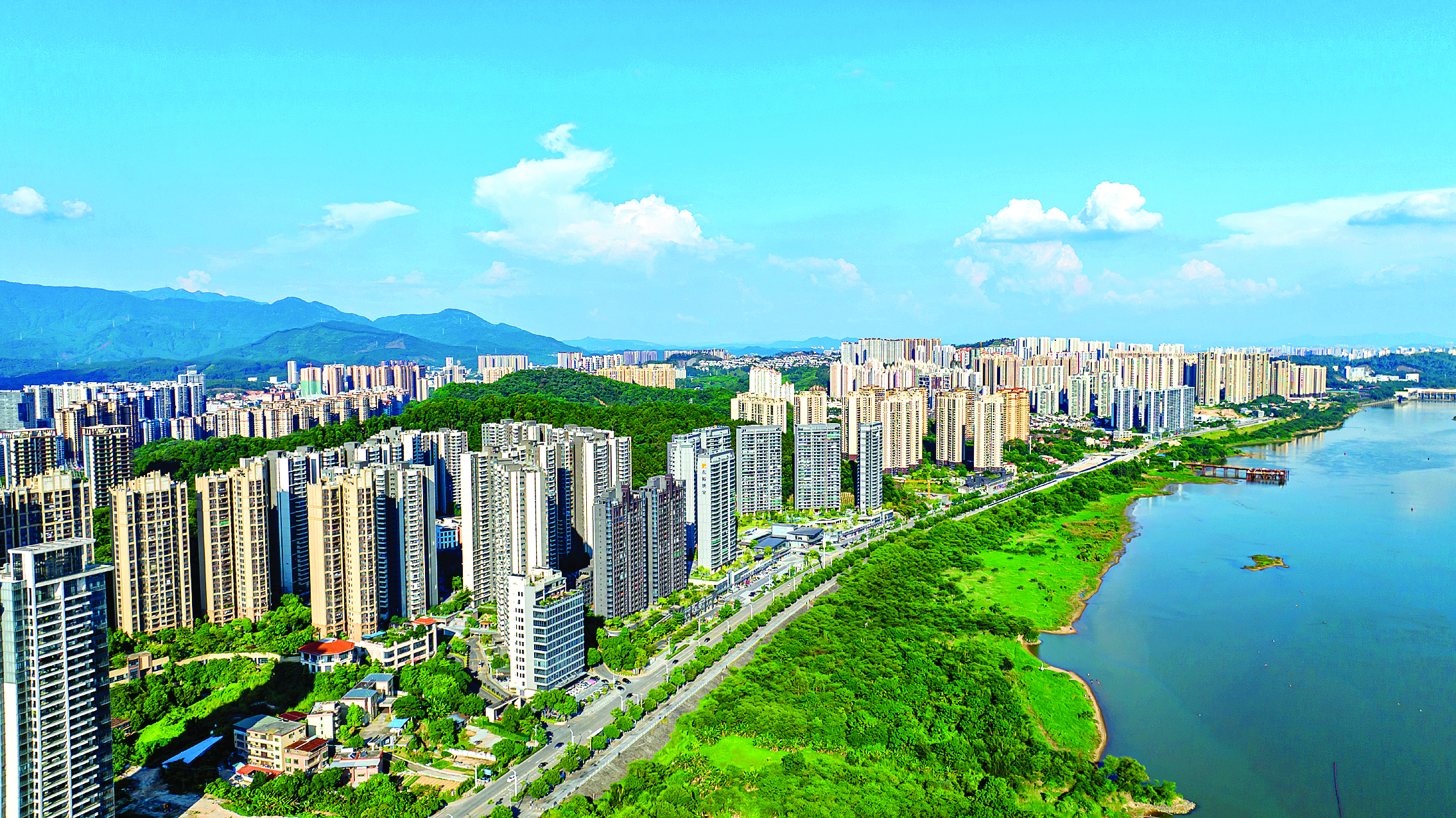 <p>    博罗县城。    惠州日报记者李燕文 摄</p>
